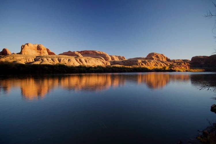 Sunset on the Colorado River